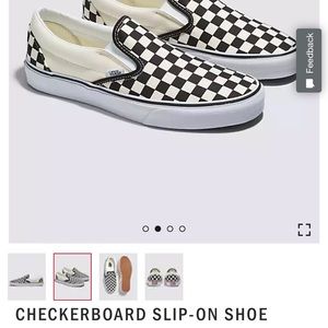 SOLD Vans Classic Checkered Shoes